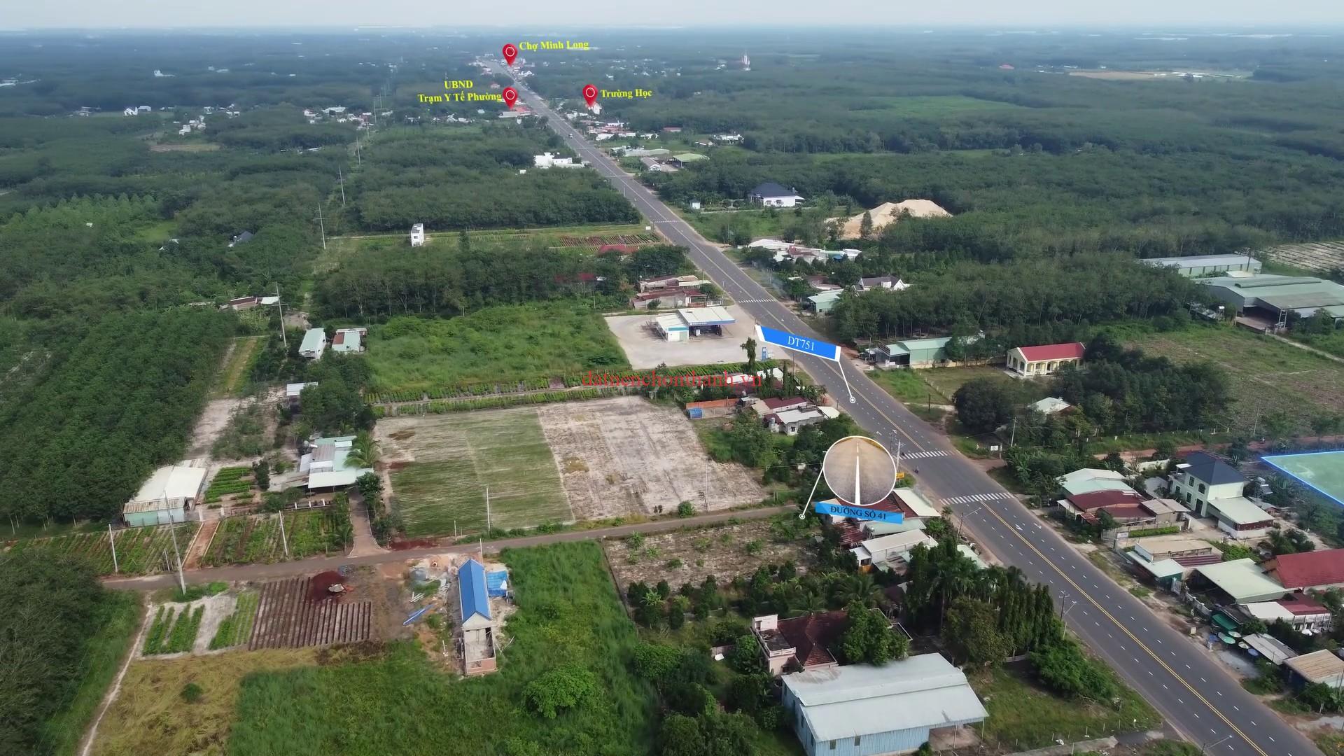 Bán Lẻ 6 Nền 5x56m Vị Trí Cực đẹp Trung Tâm Phường Minh Long, Chơn Thành, Bình Phước Giá Từ 625tr Bán Lẻ 6 Nền 5x56m Vị Trí Cực đẹp Trung Tâm Phường Minh Long, Chơn Thành, Bình Phước Giá Từ 625tr